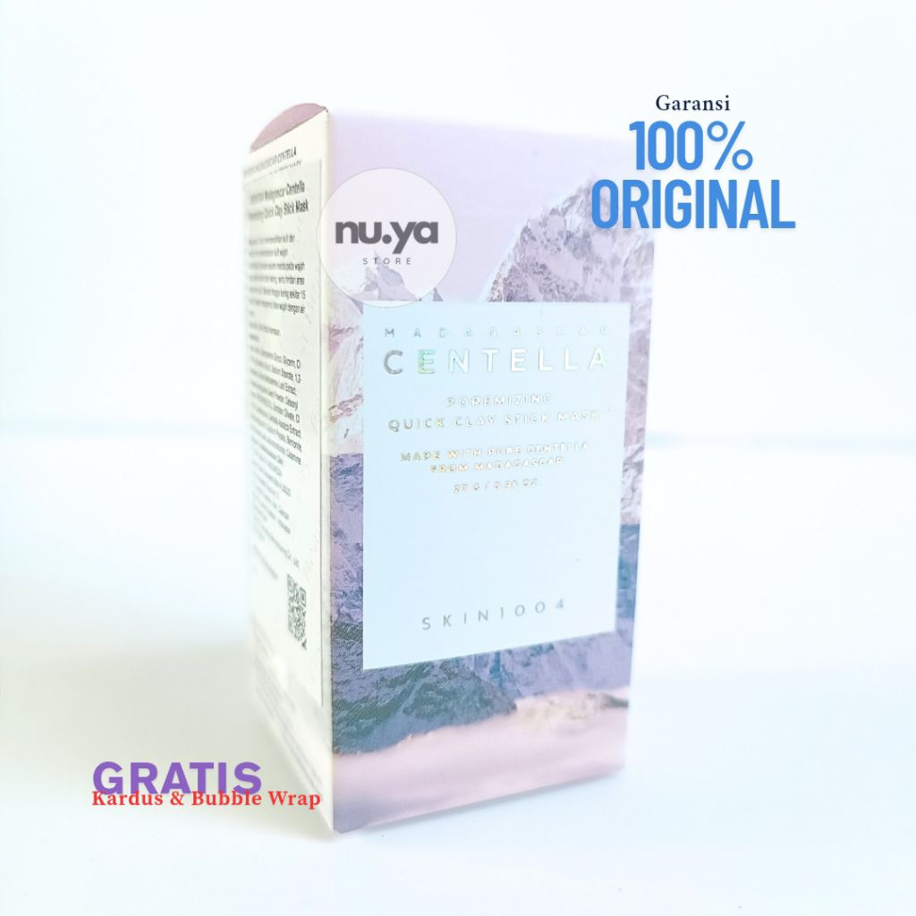 [NU.YA STORE] SKIN1004 Poremizing Quick Clay Stick Mask - 27g ORIGINAL BPOM SEGEL Masker Wajah