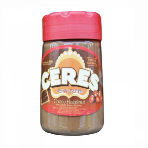 

CERES Choco Spread Hazelnut Botol 350g – Olesan Cokelat & Hazelnut Lezat, Lembut dan Siap Menemani Sarapan