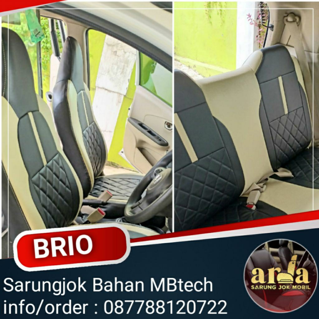 Sarung Jok Brio Bahan Mbtech