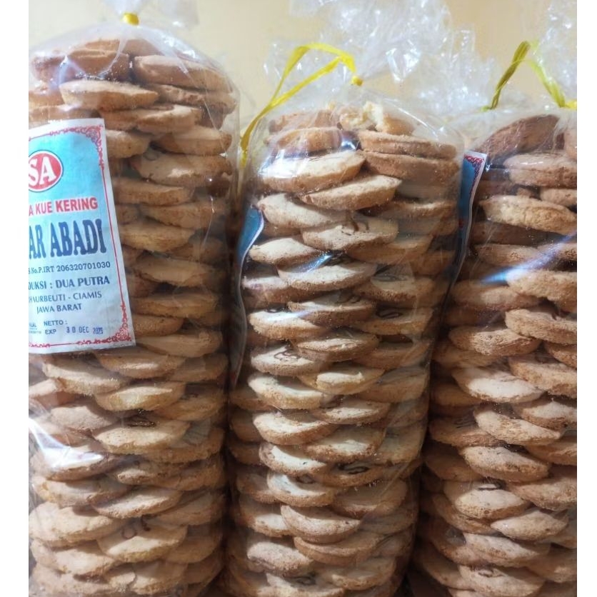 

1KG KUE KERING BOLU VANILA/ BOLU S TERMURAH