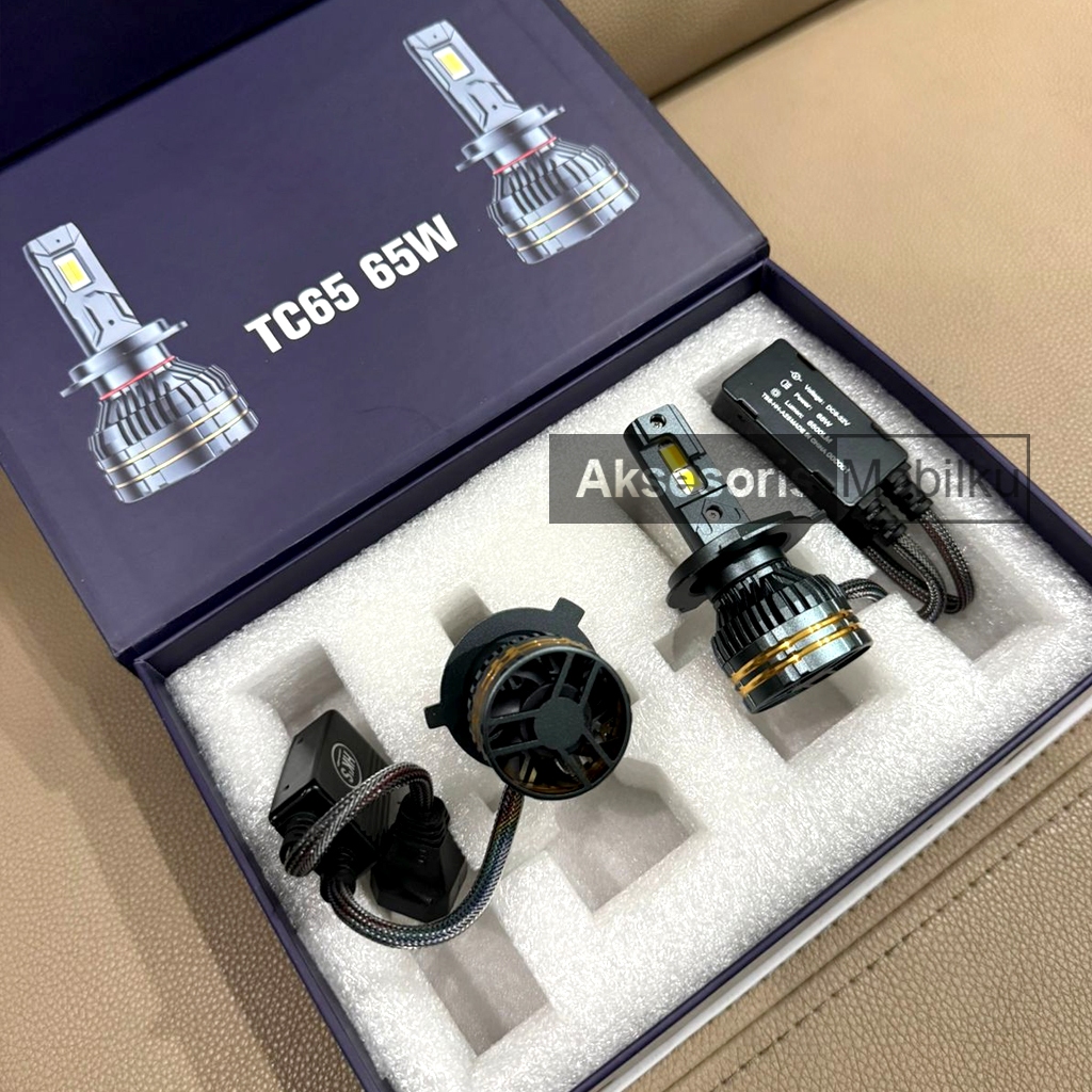 Bohlam Lampu LED Headlamp Foglamp 3 Warna H4 H11