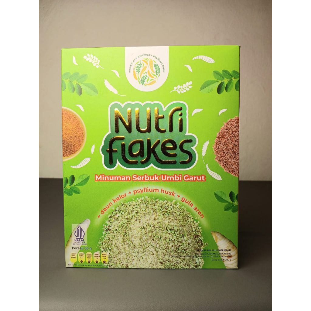 

Nutriflakes Sereal Umbi Garut - ampuh lawan asam lambung
