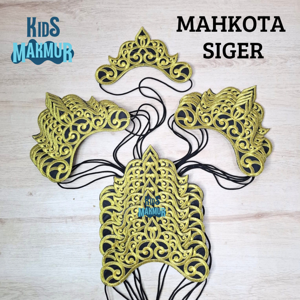 Mahkota Siger Tari Bordir Mahkota Tari Bordir Siger Murah Aksesoris Mahkota Tari Bordir Siger