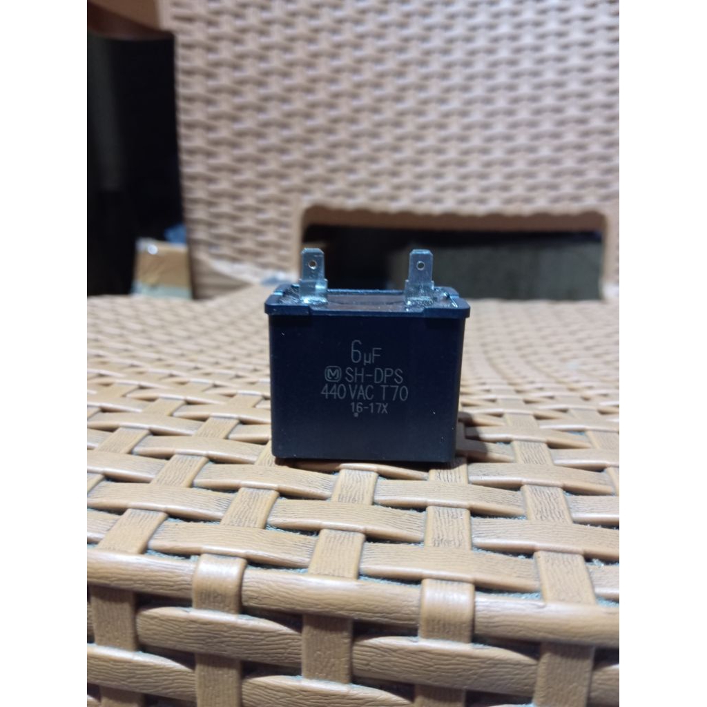 kapasitir dinami ac Caset flor standing 4pk/5pk/6pk 6uf M SH - DPS 440 VAC T70 16-25X ORIGINAL DAIKI