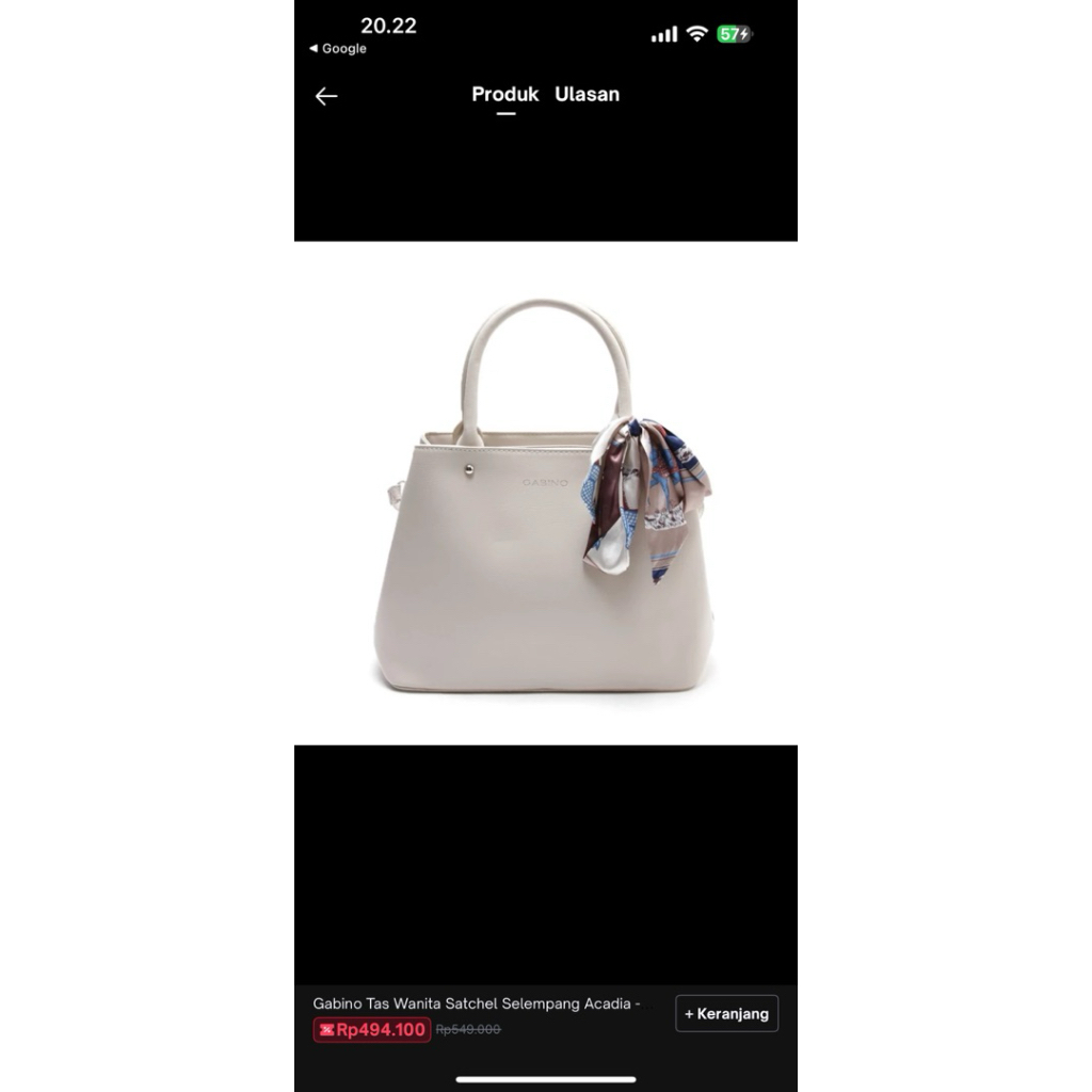 PRELOVED TAS GABINO SATCHEL