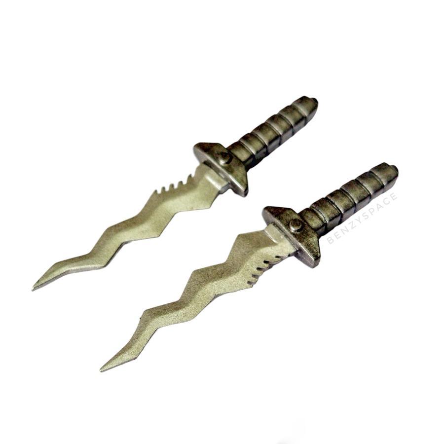 1/12 Scale Keris Wavy Blade Custom Marvel Legends DC Revoltech Kitbash Action Figure Accessories Pro