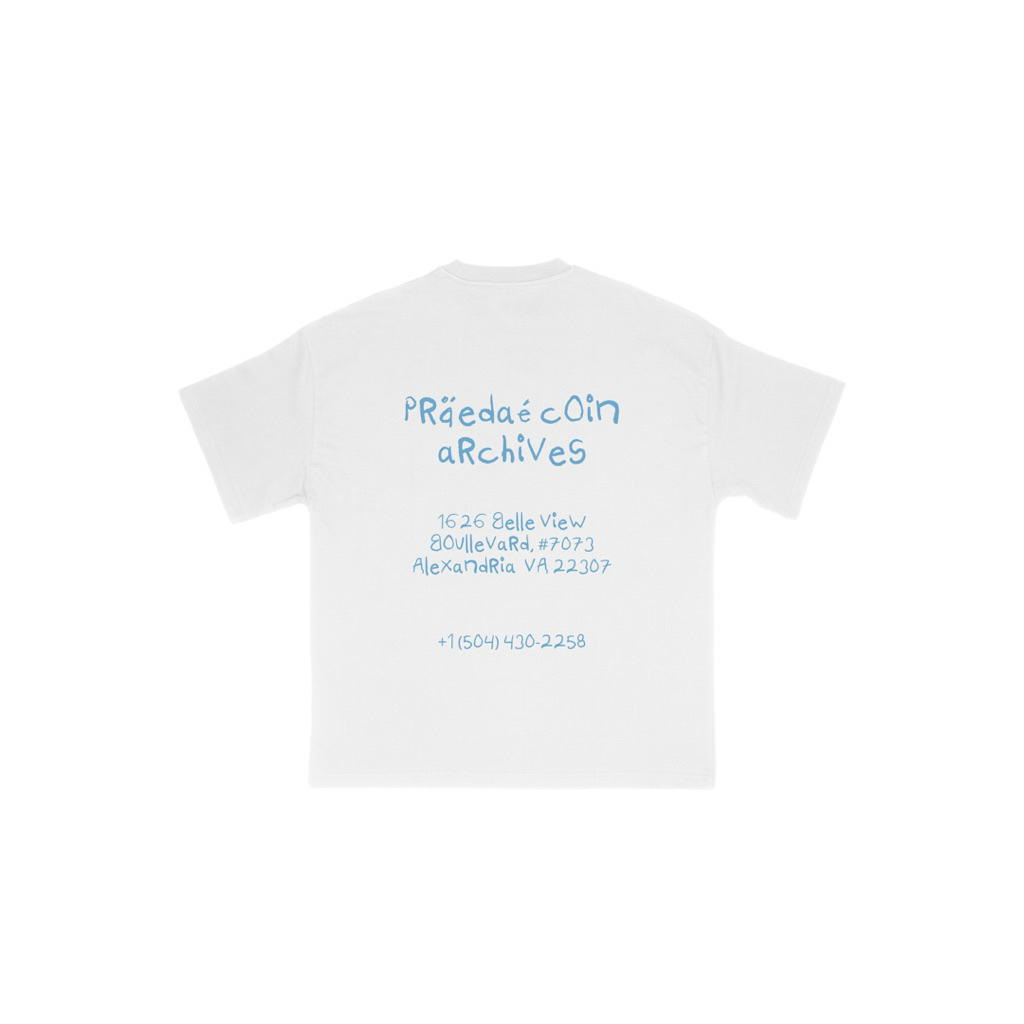Praedae Studio - Kaza White Tee