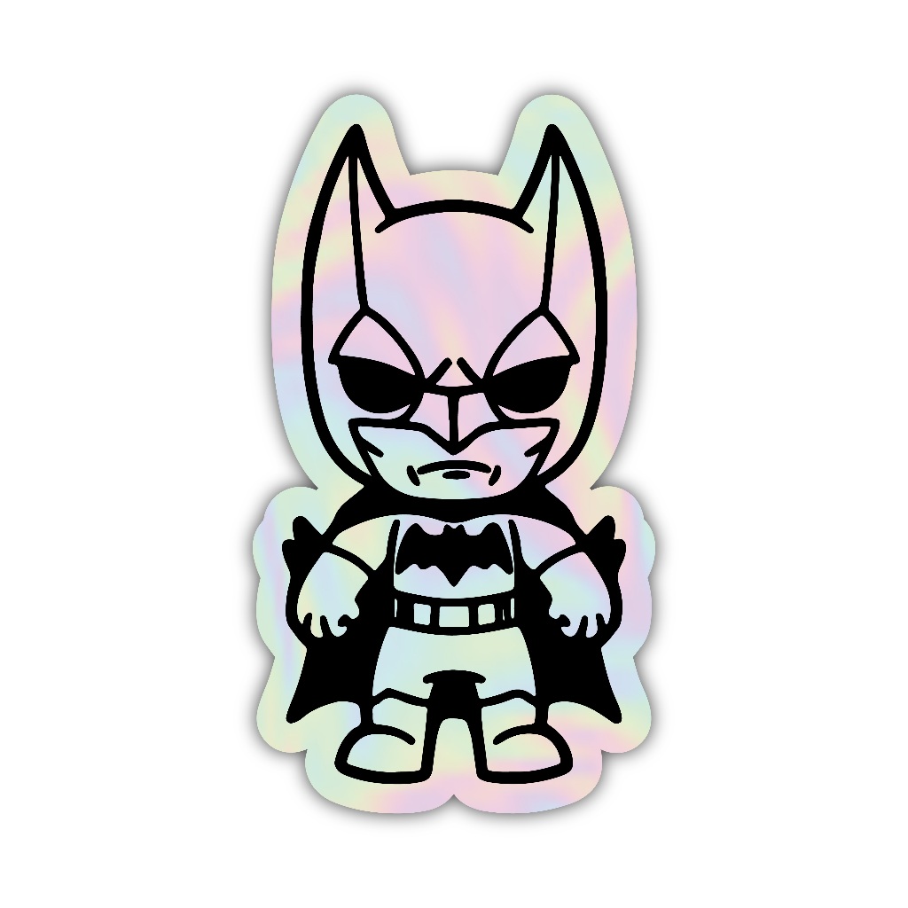 

Z315 sticker batman aesthetic, stiker hologram satuan