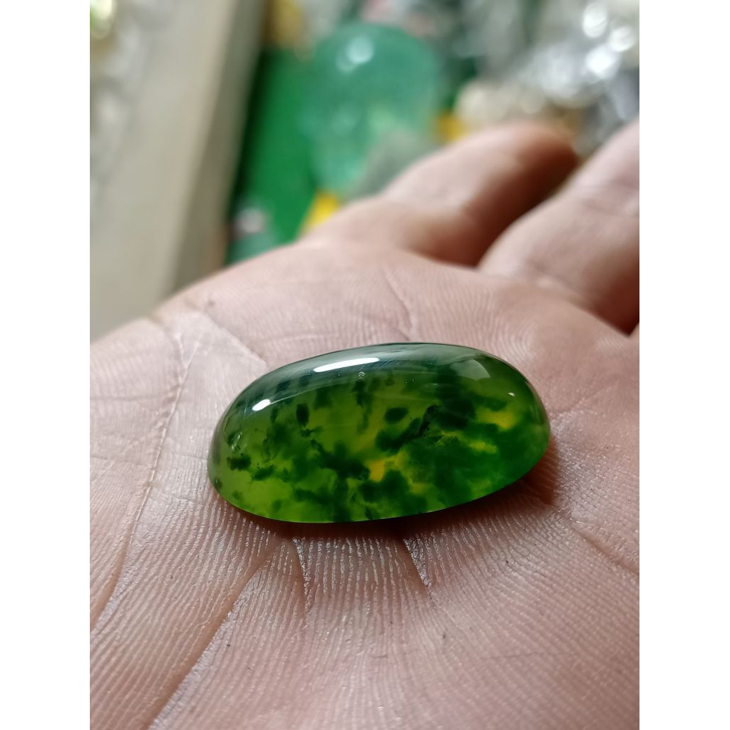 batu lumut Aceh super emerald