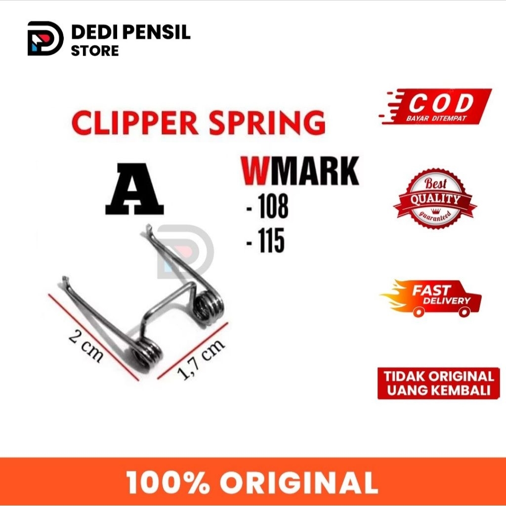 (Bisa Cod) Per A Kemei Km-809A Km-809B Km-735 Spring Tension Untuk Kemei Km-809A Km-809B Km-735