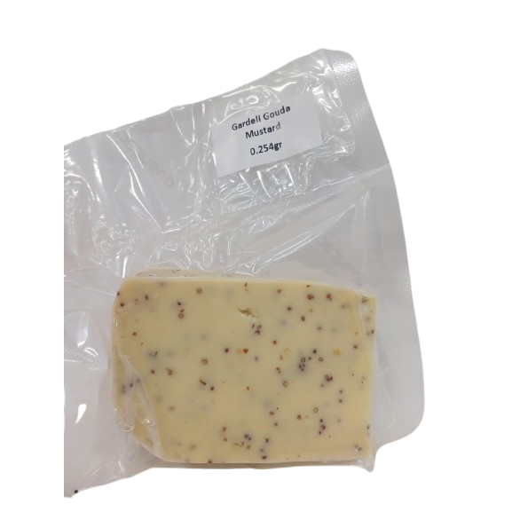 

Gardeli Gouda Mustard – Keju Gouda dengan Mustard [±96–286g]
