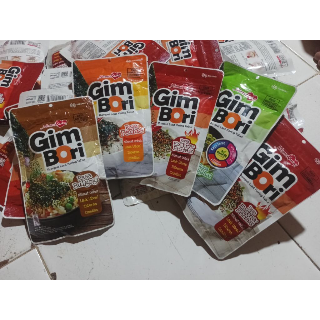 Mamasuka Gimbori Nori Tabur 60gr