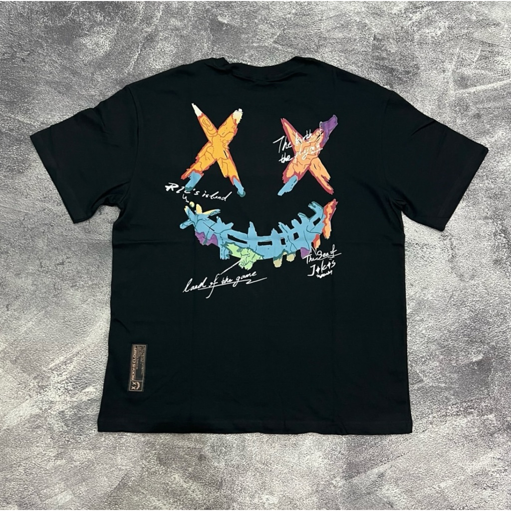 (FREE PAPPER BAG) KAOS RICKY IS CLOWN 20s PREMIUM FULLTAG TSHIRT RICKY