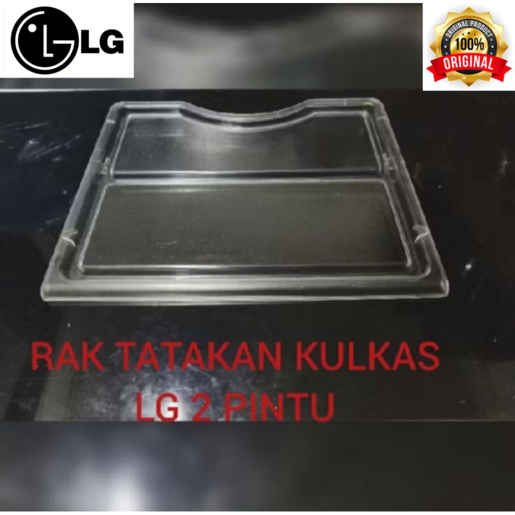 RAK KULKAS.RAK TATAKAN  KULKAS LG 2PINTU..SECOND ORIGINAL