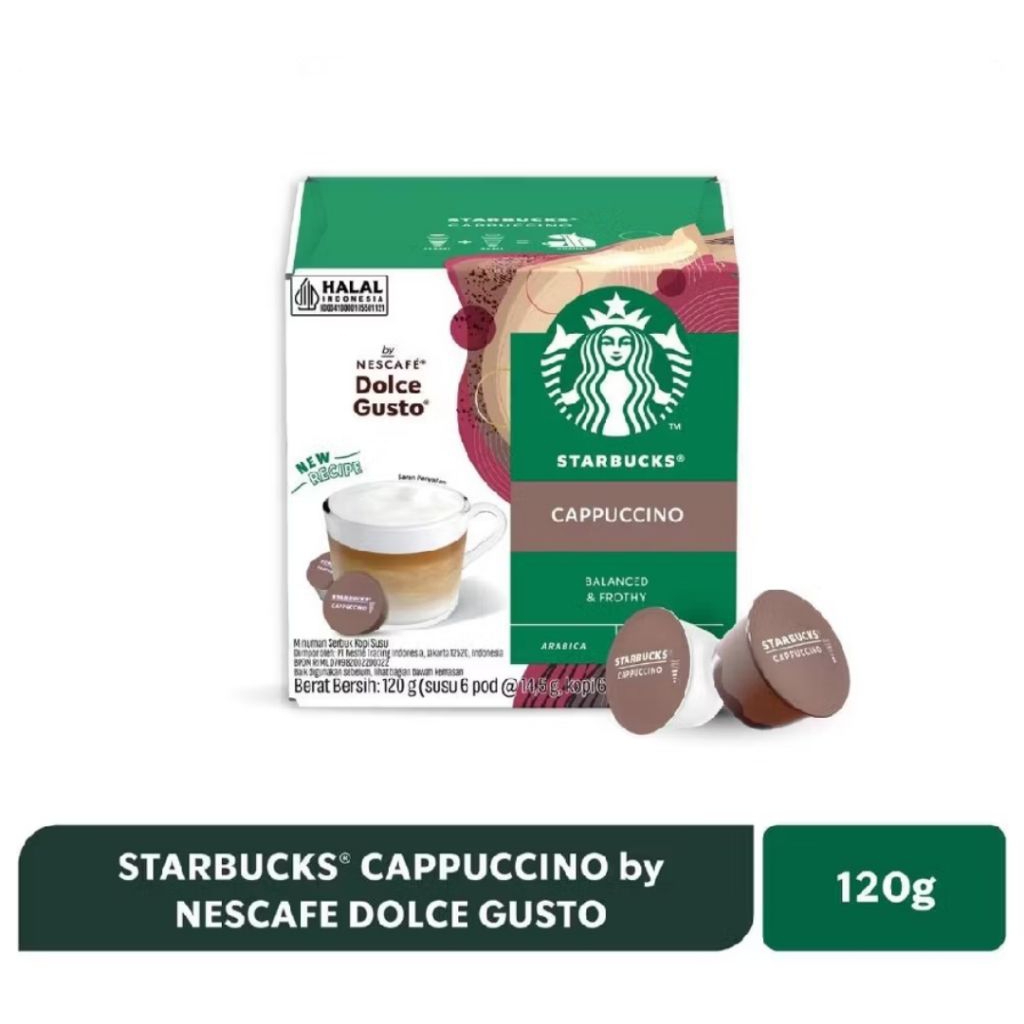 

Starbucks Cappucino by Nescafe Dolce Gusto 120gr