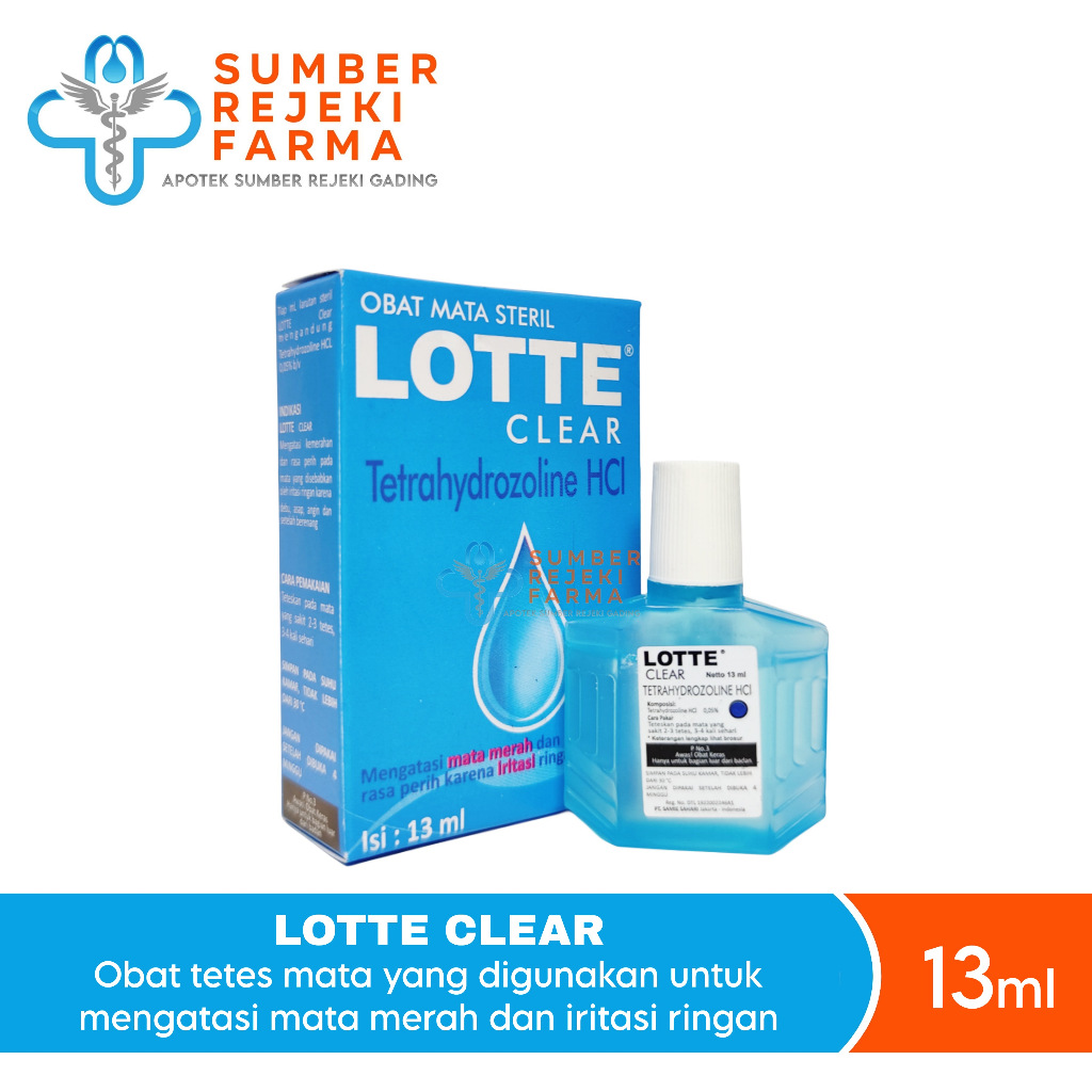 Obat tetes mata lotte 13 ml (meredakan iritasi ringan)