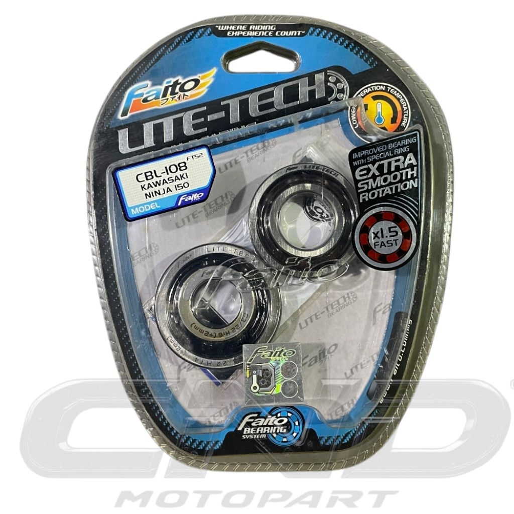BEARING LAHER KRUK AS KAWASAKI NINJA R SS  & RR FAITO LITE TECH