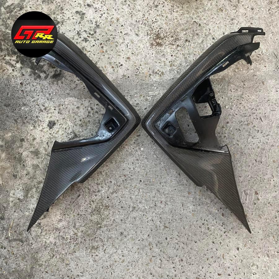 Body Cowling Dudukan Panel Sayap Depan Samping Kanan Kiri Carbon Kevlar Yamaha Aerox 155 B65-F835U-0