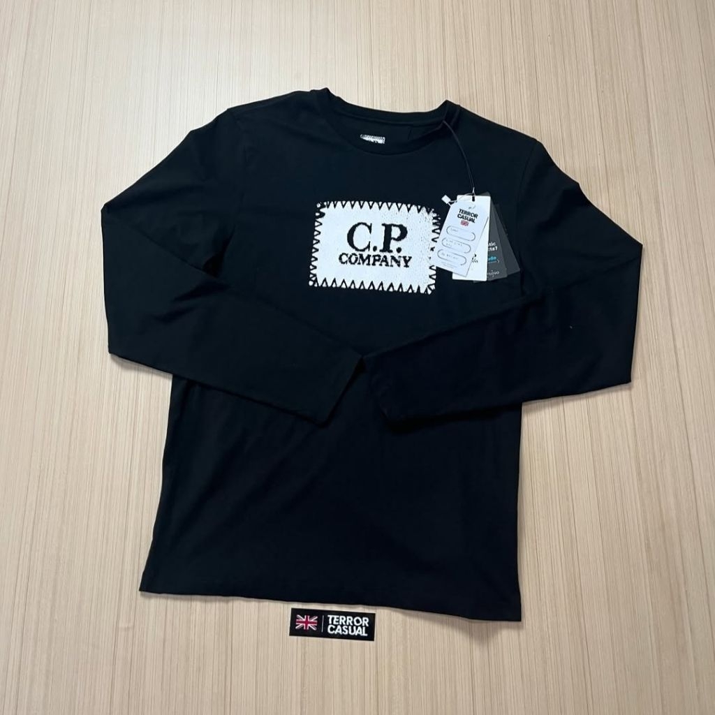 CP Company Label Longsleve Shirt Black Originals BNWTIP
