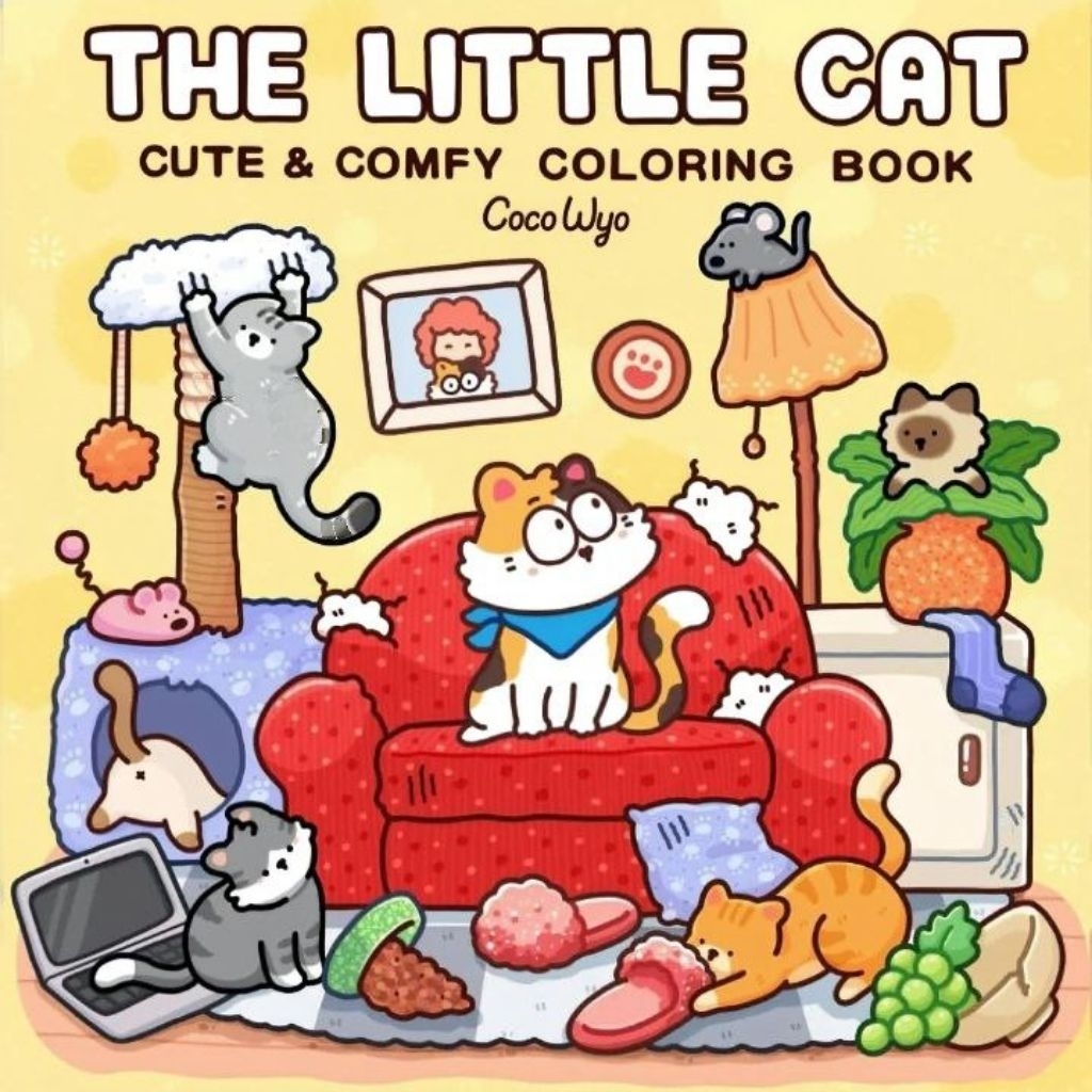 

Little Cat Coco Wyo Coloring Book