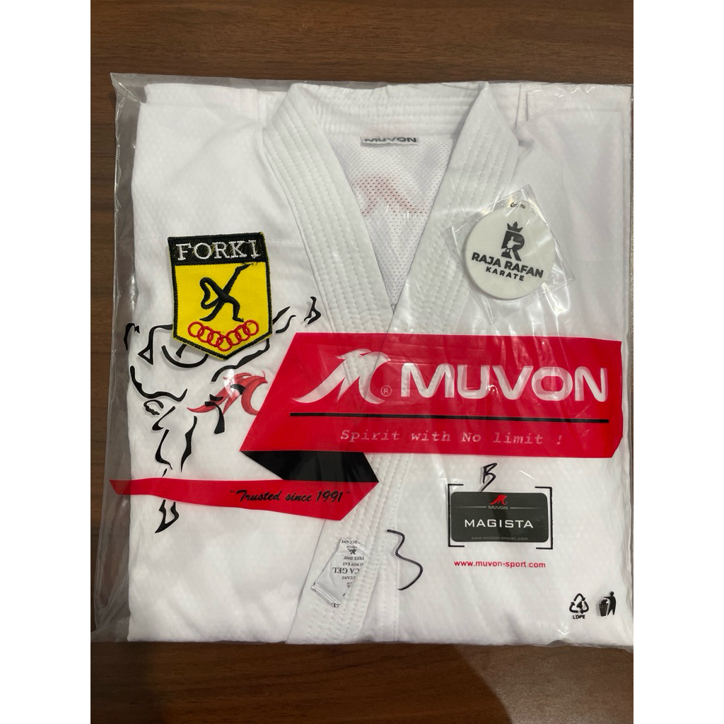Baju Kumite Karate Muvon Magista Original 2025