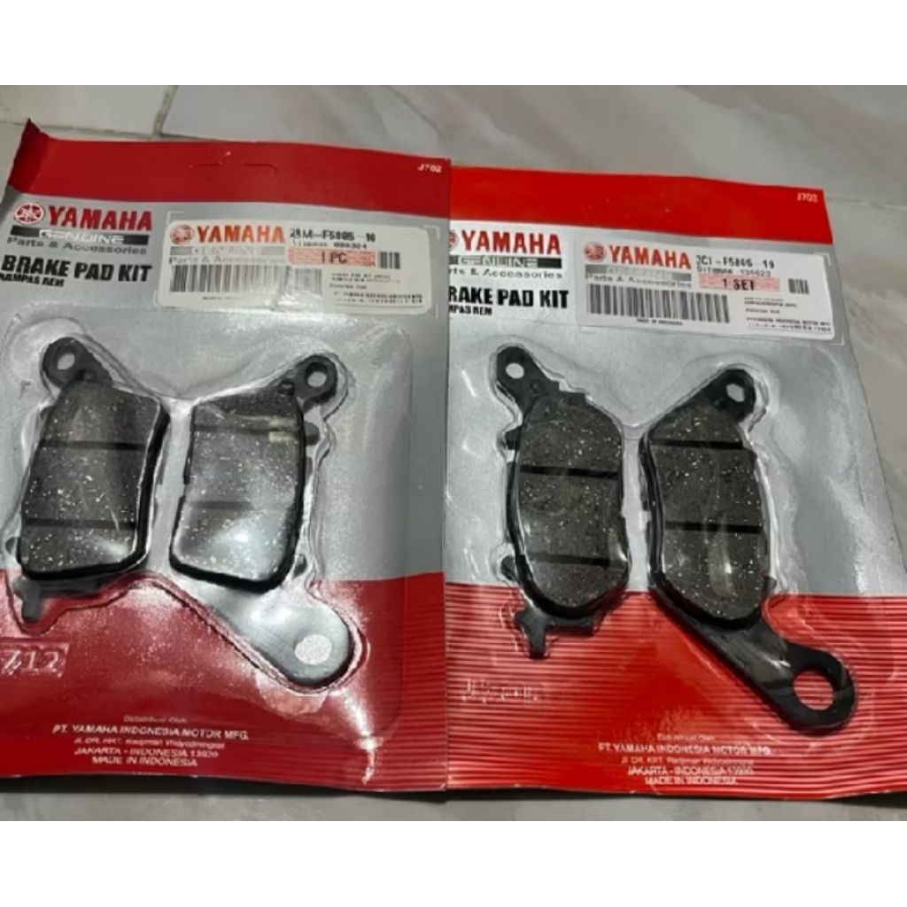 Paket kampas rem depan belakang Nmax old, Nmax new