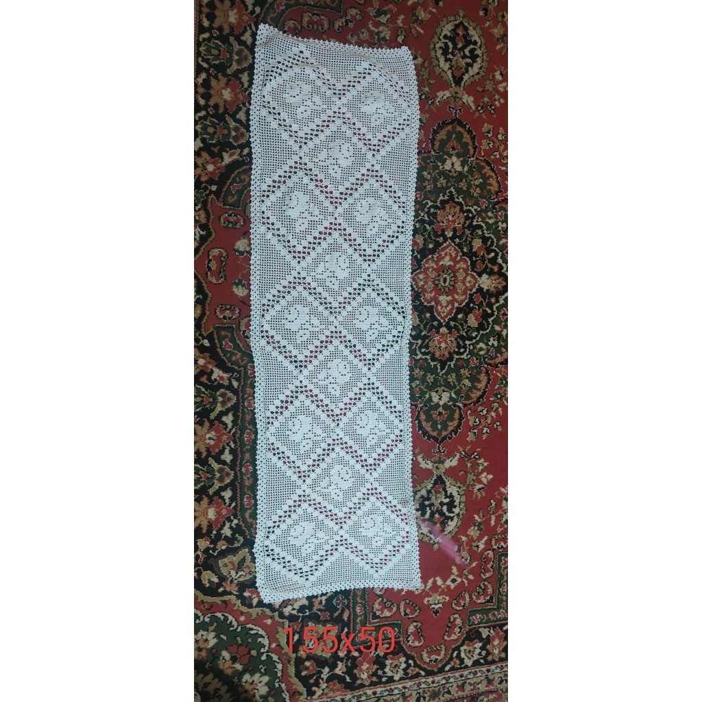 Taplak Meja Rajut Panjang