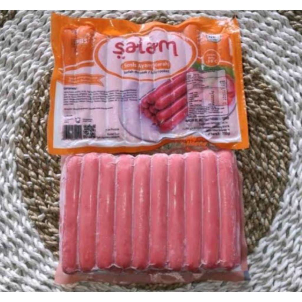 

sosis ayam merah Salam 750gr / sosis ayam