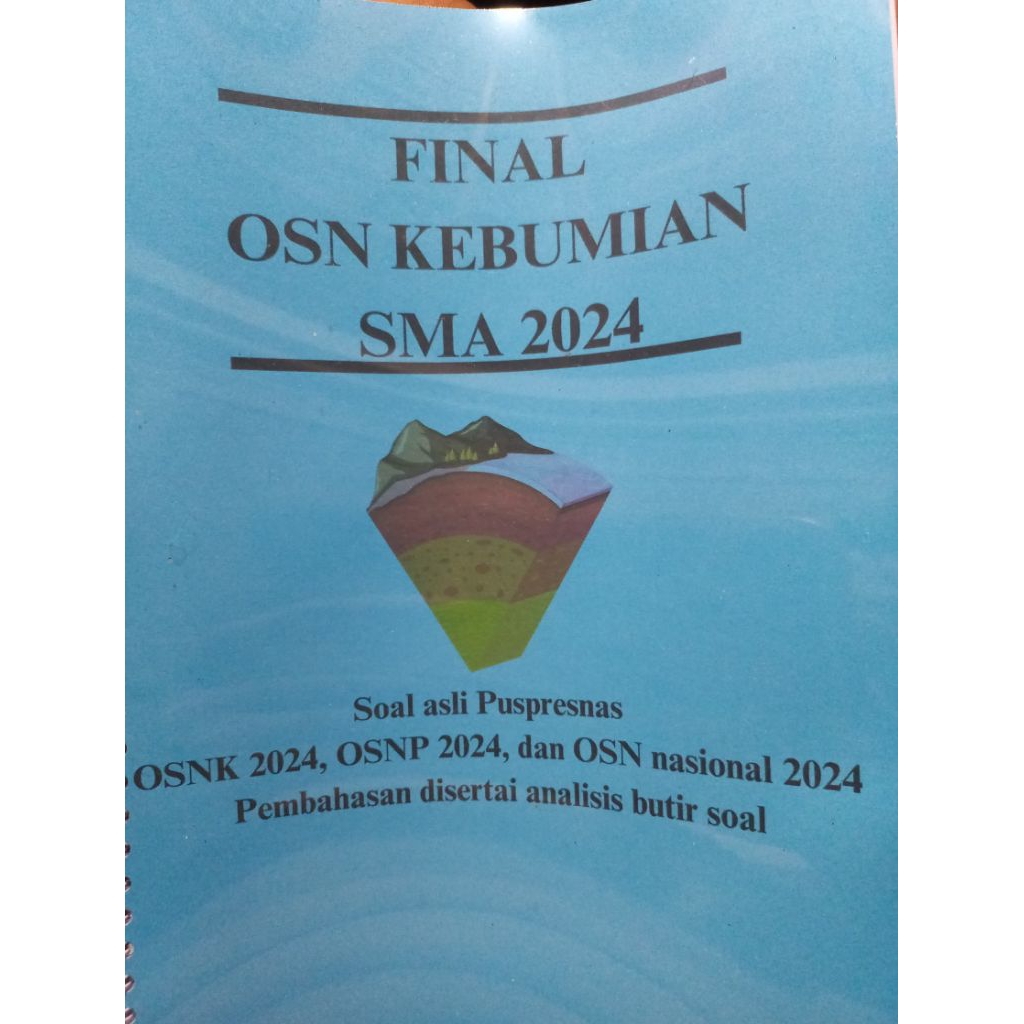 Pembahasan OSN KSN KEBUMIAN Tingkat kabupaten, propinsi dan nasional