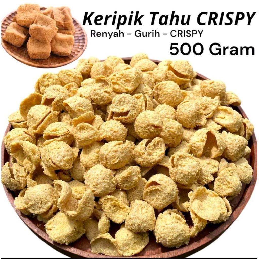 

kripikTAHU/Tahu walik crispy500gram