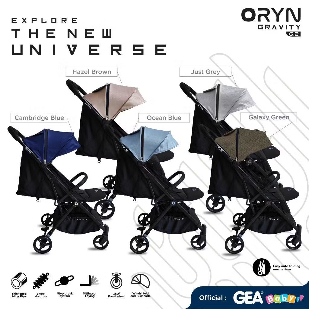 GEA Baby ORYN Gravity G2 Stroller