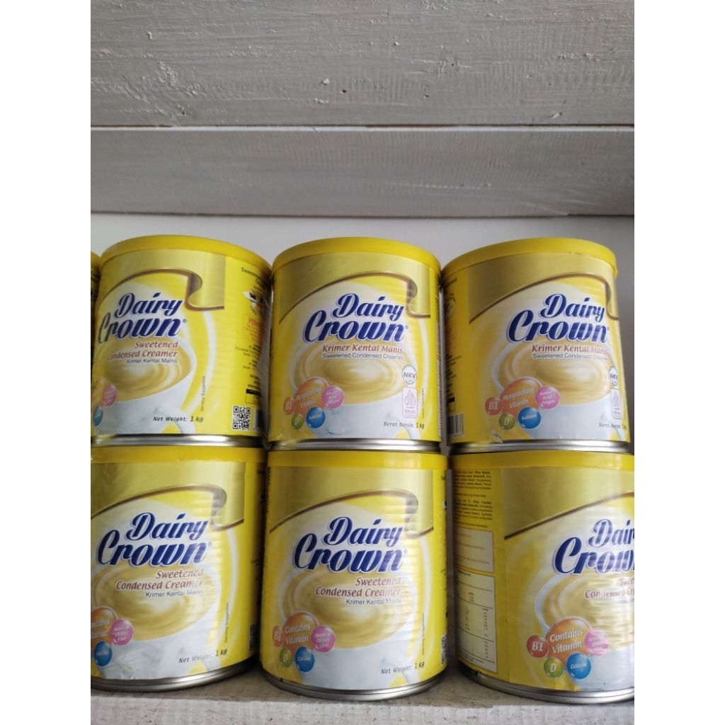 

Susu Kental Manis Dairy Crown 1kg