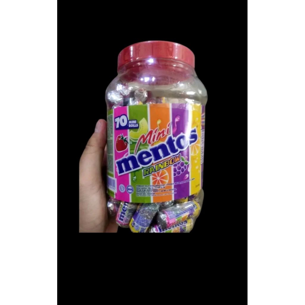 

MENTOS ROLL RAINBOW ISI 70pcs/jer