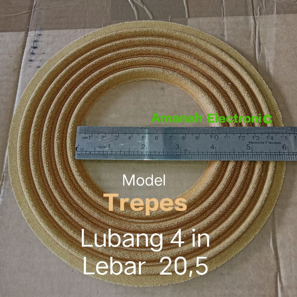 damper nyamuk speaker 15 in_18 in L 4 inc L 20,5 cm model trepes