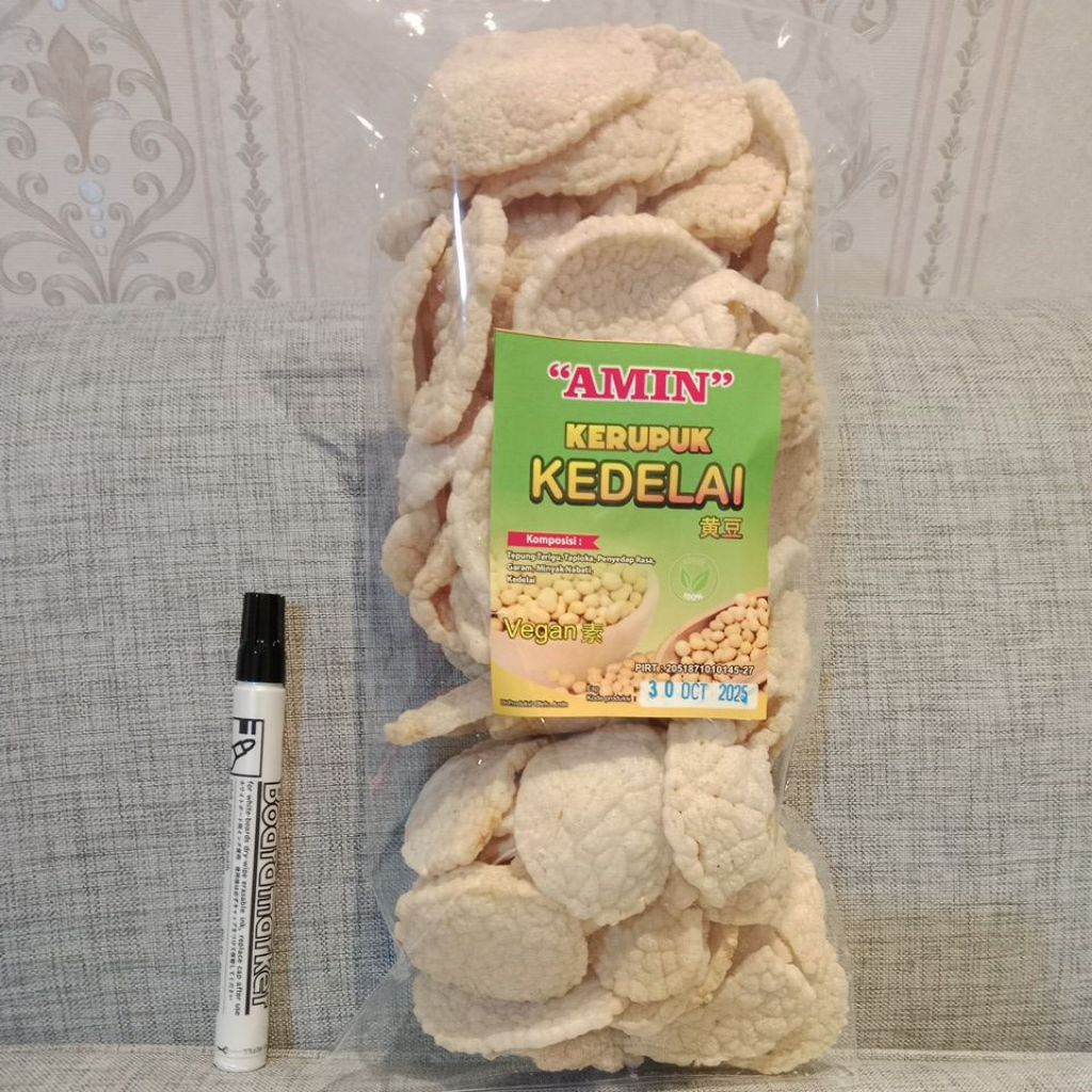 

KERUPUK KEDELAI VEGAN
