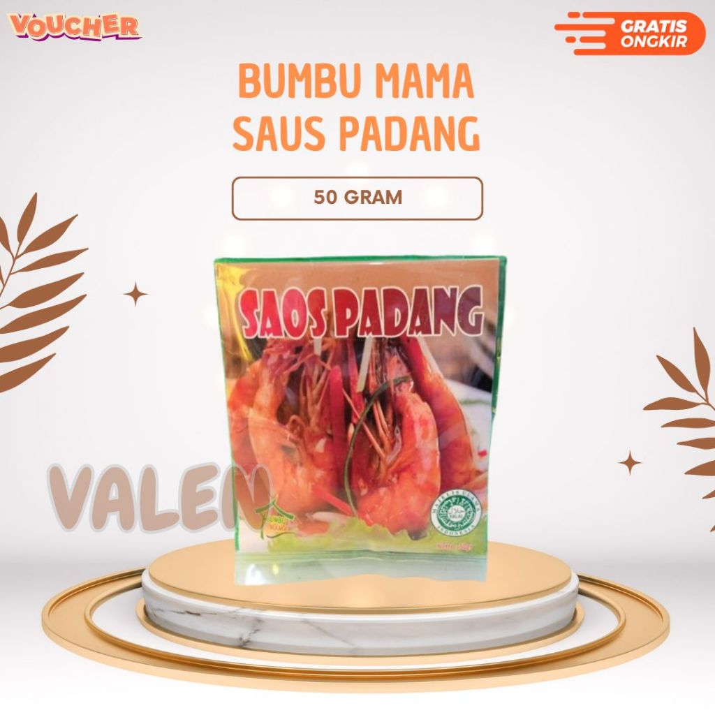 

BUMBU MAMA Saos Saus Padang 50gr Halal