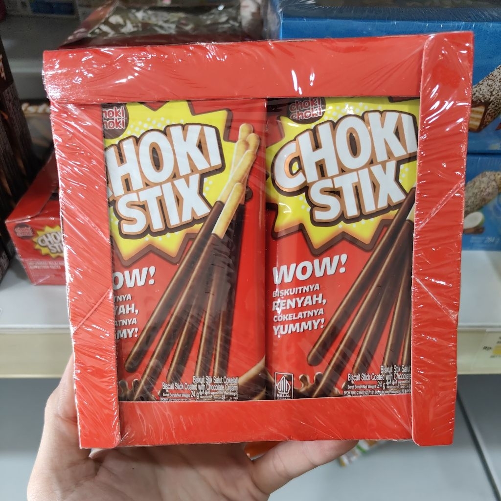 

CHOKI STIX CHOCO BOX 12X24G