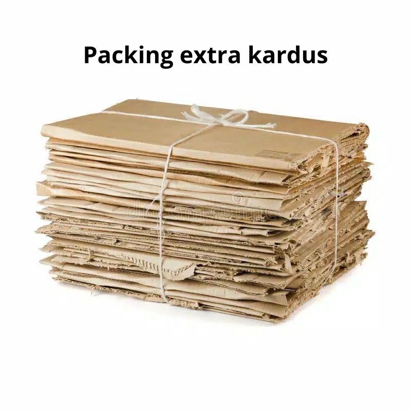 

PACKING EXTRA tambah kardus agar lebih aman