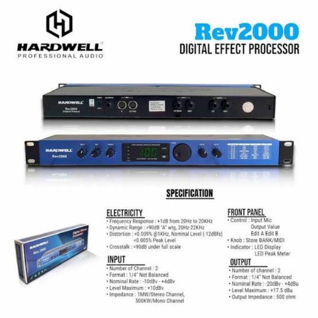 EFEK VOKAL HARDWELL REV 2000
