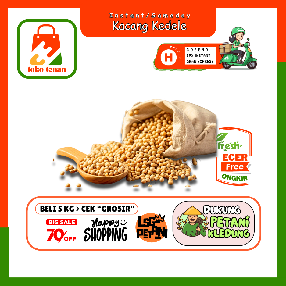 

Tokotenan // Kacang Kedelai -- Sayur Gunung Ecer (H)