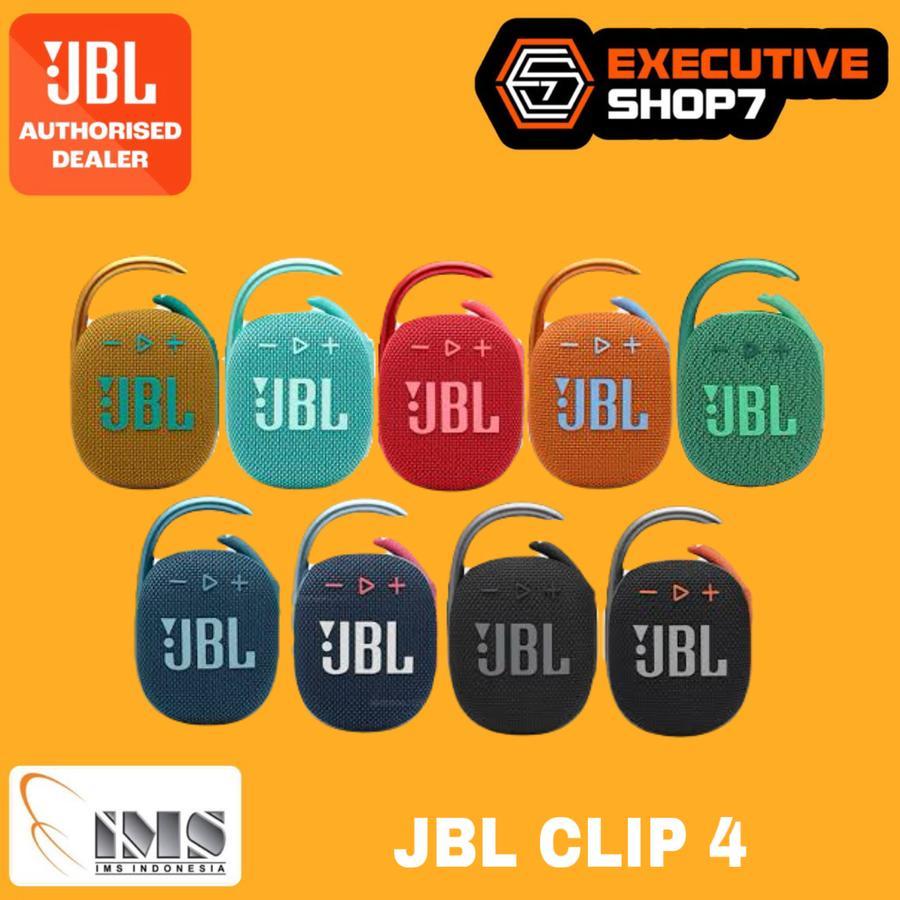 JBL Clip 4 Speaker Bluetooth Portable - Garansi Resmi 1 Tahun IMS - Original