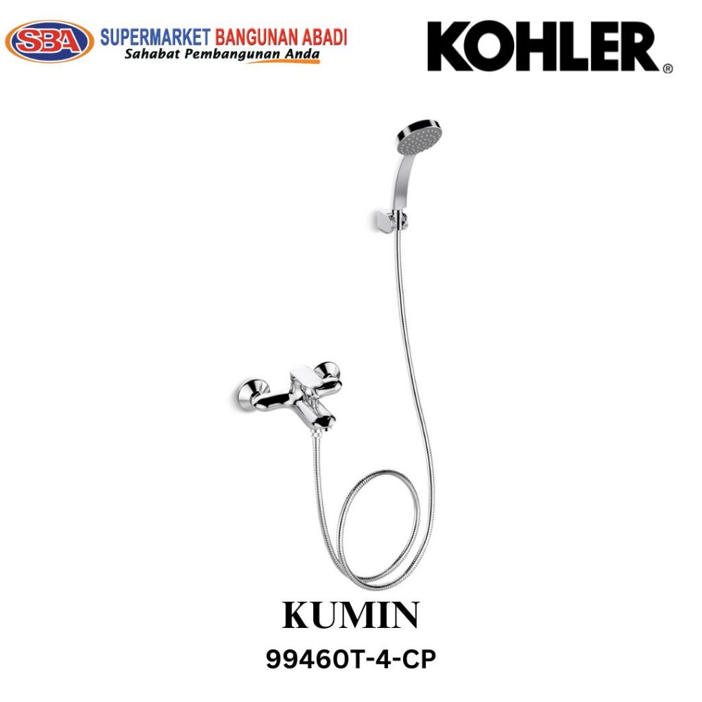 Kumin Wall Mount Shower Kohler | 99460T-4-CP | Shower Kohler