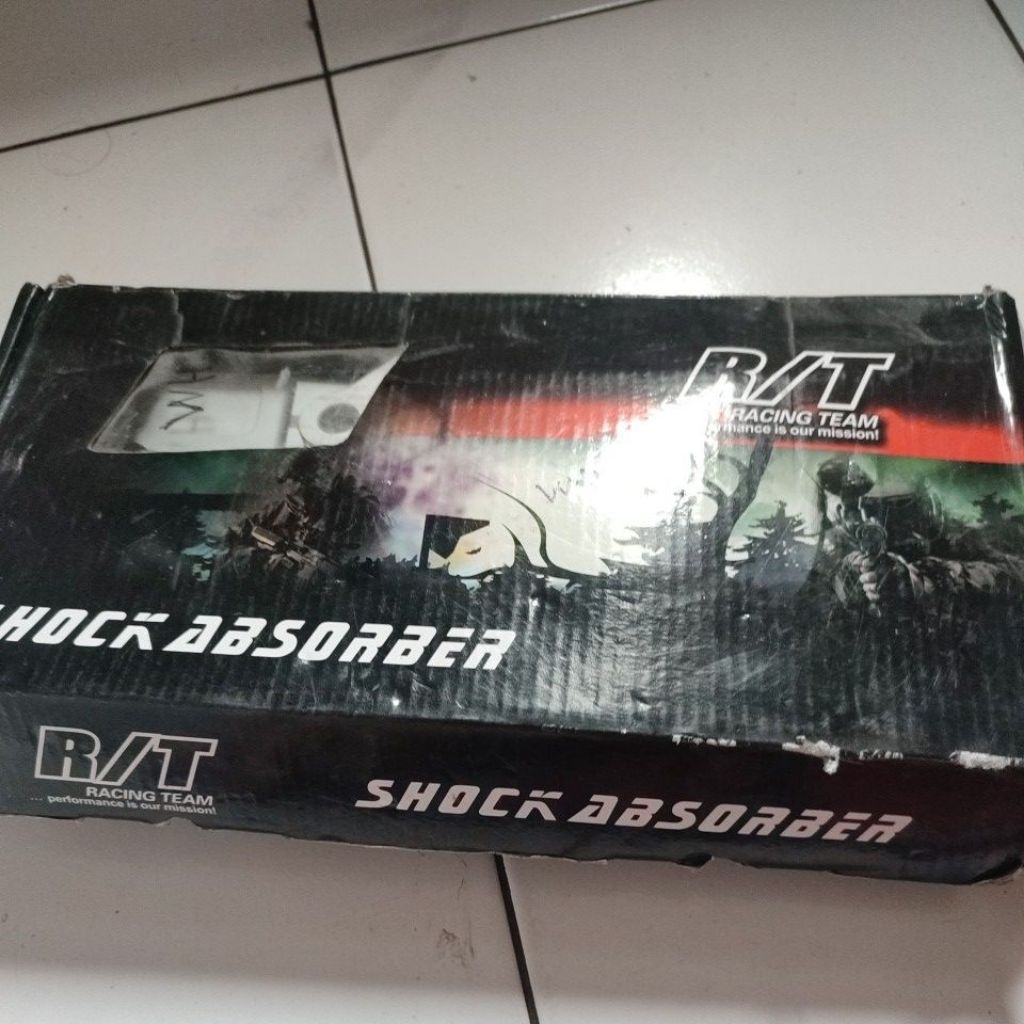 Paket Tabung bottom shock depan RT copy ori plus breket motor matic Mio, Scoopy,