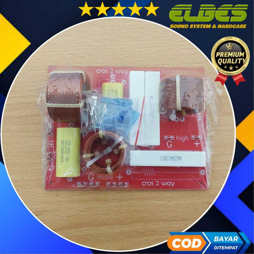 Crossover pasif 2 way middle high array MGE
