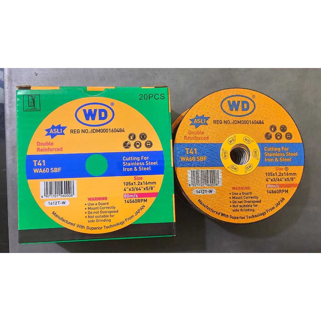 WD Batu Gerinda Potong Besi Original