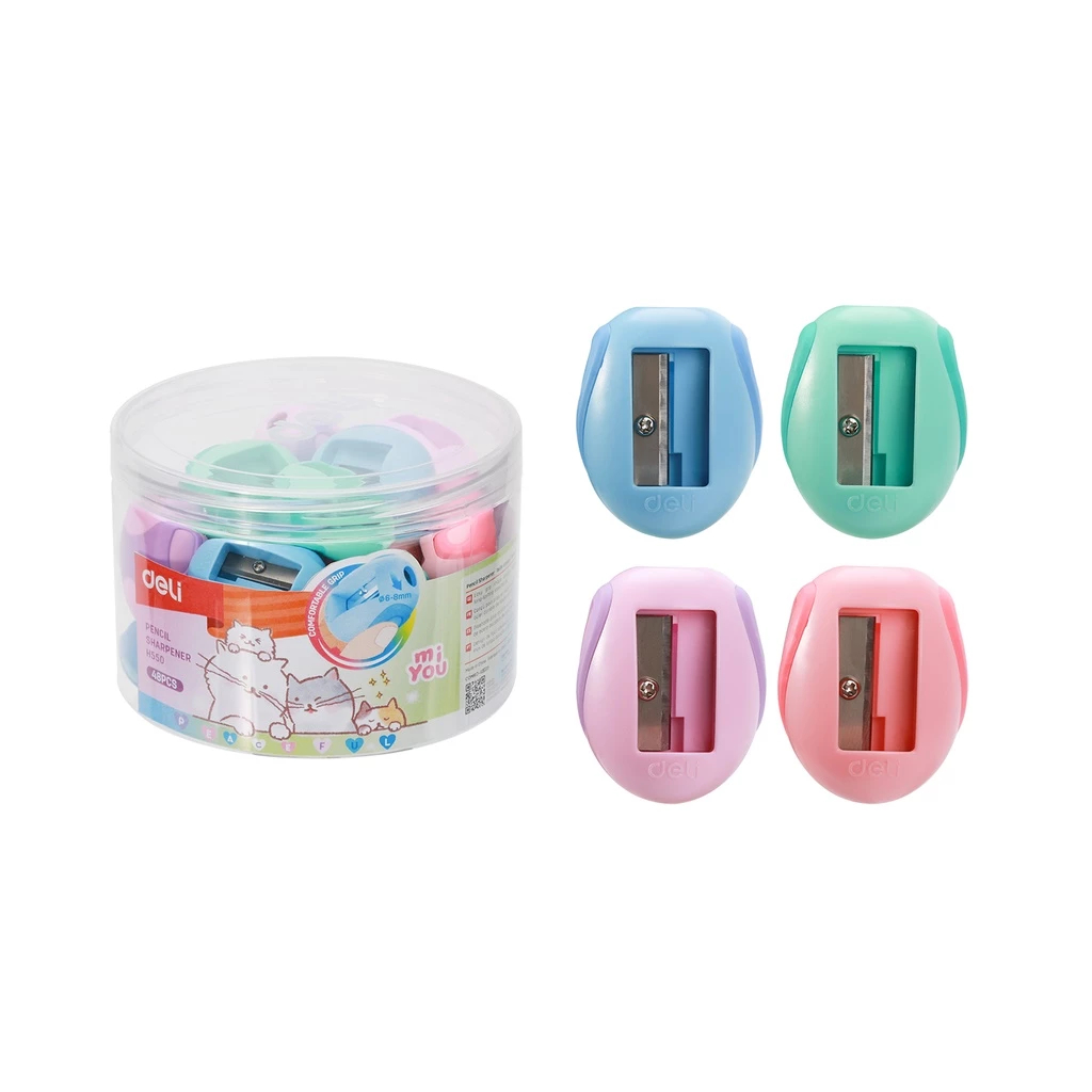 

Deli Pencil Sharpener / Rautan Serutan Pencil Kayu Edisi Miyou Ukuran Mini Diameter 8mm - EH550