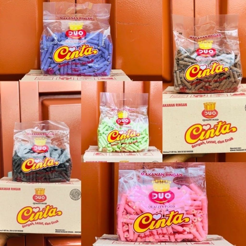 Qori Store - Snack Astor Cinta 500gr / Astor Cinta / Twister Cinta / Kue Astor / Kue Lebaran