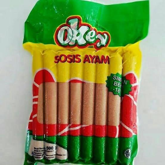 

OKEY SOSIS AYAM KOMBINASI 500GR