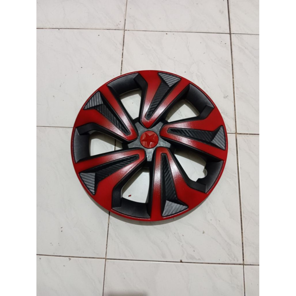 cover velg mobil apv ring 14 harga 4 pcs merah