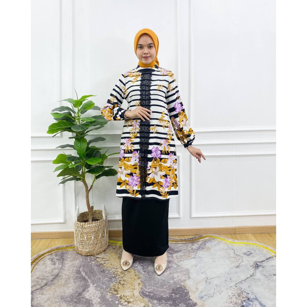 NOORDIA SET KURUNG MOROCCAN VOAL MOTIF PRENDA PREMIUM